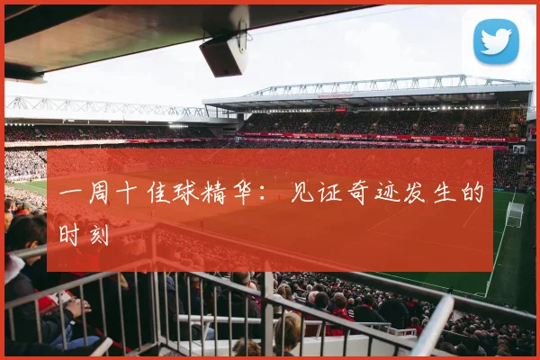 一周十佳球精华:见证奇迹发生的时刻